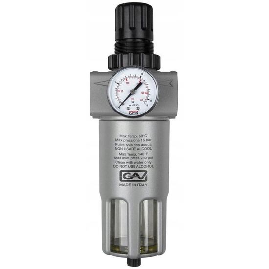 Filter & Reducer In Line 1" Regulator